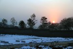 Snowing Sunset in 西安&nbsp;Xi’An